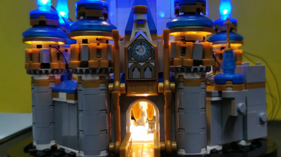 Led lights for lego disney online castle