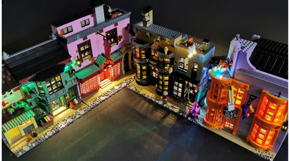 LED Lighting Kit for Lego Diagon Alley 75978 Harry Potter